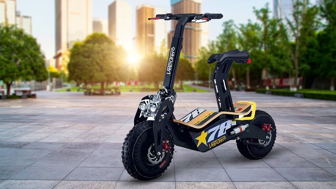 Компания ТОРГМАШ начала продажи электросамокатов Velocifero