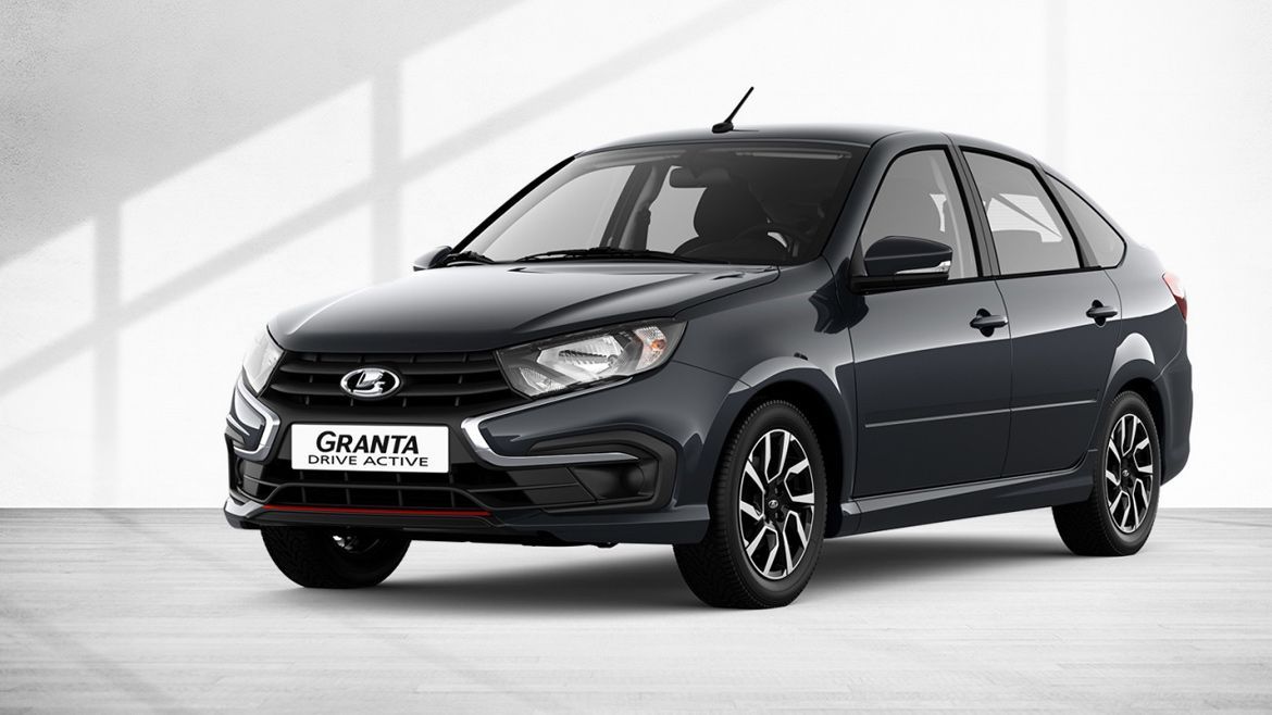 LADA Granta Drive Active впервые появилась в кузове типа лифтбек