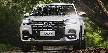 Опции безопасности на обновленном Chery Tiggo 8